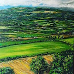 Donoughmore Hill - Painting by Colette OBrien