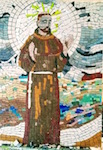 FRANCIS OF ASSISI - A mosaic by Colette OBrien