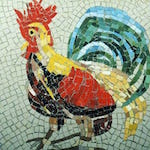 Fred the Hen - Mosaic