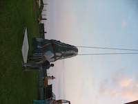 The Stone used for the Ice Fire Water Sculpture