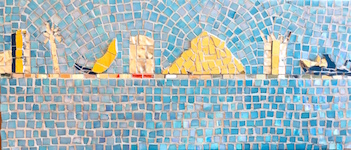 Javea Skyline - A mosaic by Colette OBrien 2019
