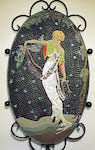 Midnight Flavia Mosaic by Colette O'Brien