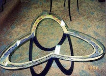 Snake Table - A mosaic by Colette OBrien
