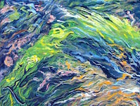 Undercurrents - Painting by Colette OBrien